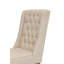 Table de salle à manger à rallonge en bois rustique de 72 po à 104 po avec chaises en lin capitonnées Dions-88141763-88612246-88141764