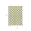 Tapis extérieur lavable à pois 8 pi x 10 pi sauge et ivoire