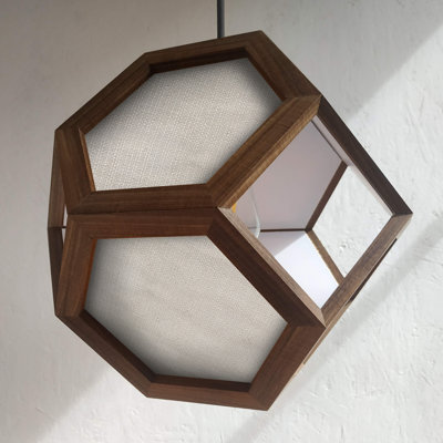Chew 1 - Light Oil Geometric Pendant