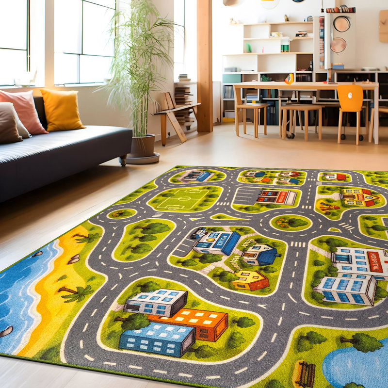 Bridgette Washable Indoor Rug, 6 pi 6 po x 9 pi