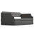 Upholstered Daybed With Trundle, Wood Slat Support,Upholstered Frame Sofa Bed , Twin-1890038414