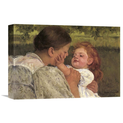 " Maternal Caress 1896 " by Mary Cassatt