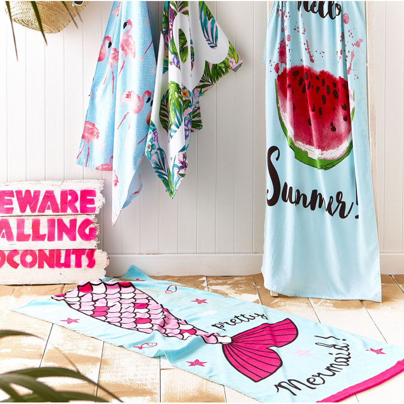 Mermaid Beach Towel Single