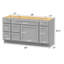 Base de meuble-lavabo simple 60 po seulement-95942033