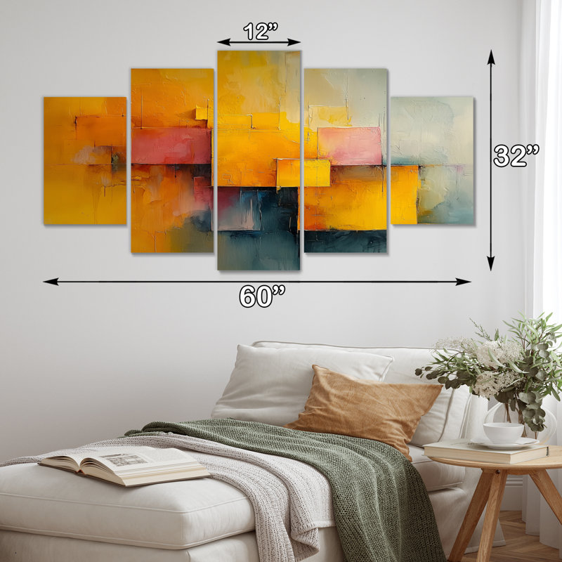 Geometric Pulse Optique Ar VI - Pulse - Art mural moderne pour salon en diamant