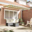 17 Stories Polyester Cover Retractable Patio Awning-1080963707-1080963619
