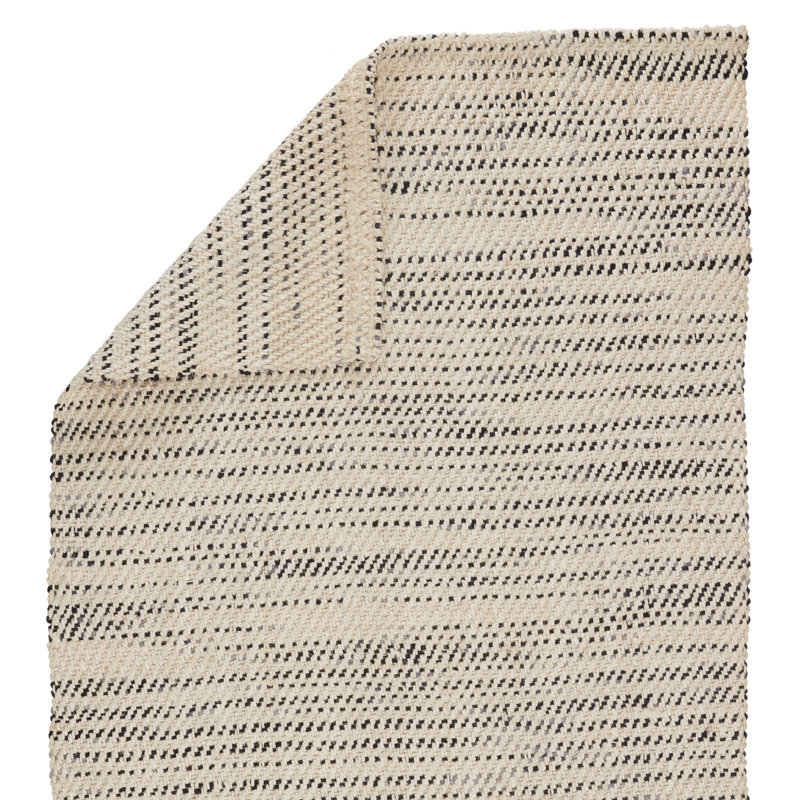 Owen Jute / Sisal Striped Area Rug, Rectangle 6' x 9'
