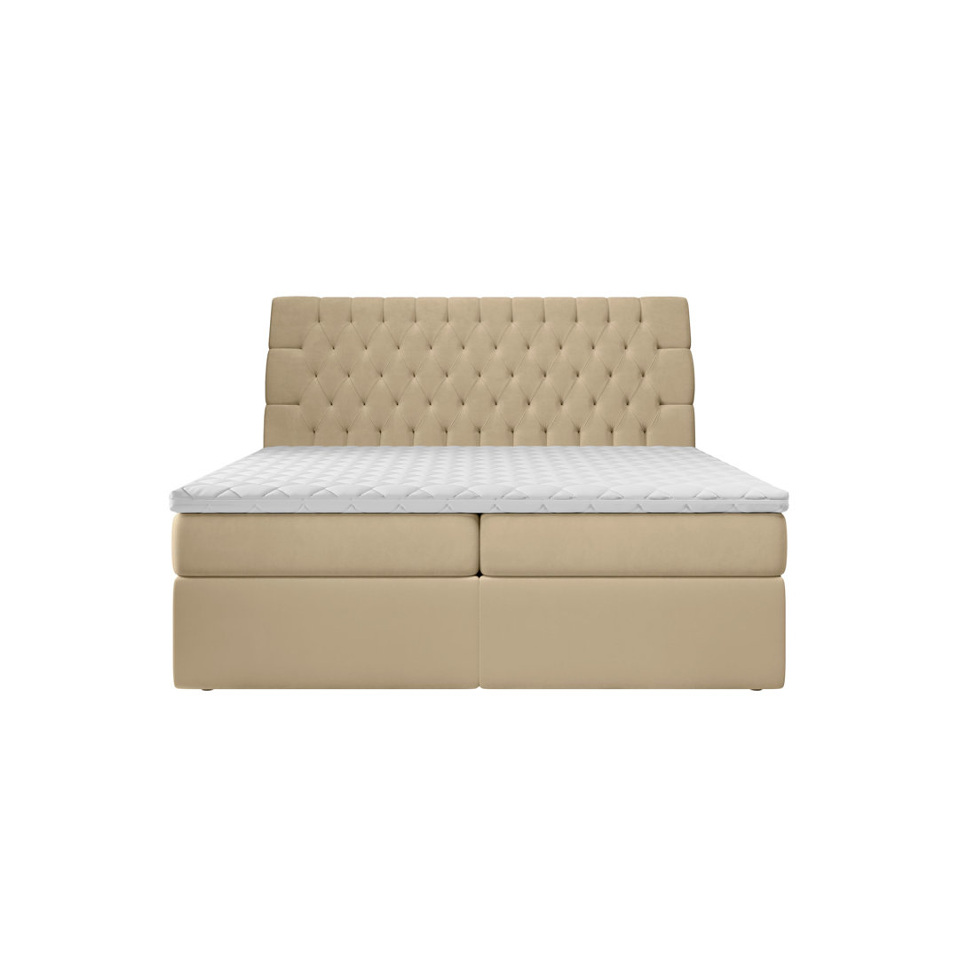 Boxspringbett Mcdonald mit Topper und Bettkasten