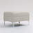 Corduroy Modular Storage Ottoman – Sturdy Frame Hidden Storage Footstool (Beige)