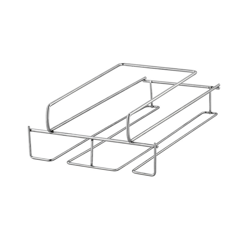 Hanging Wine Glass Rack in Chrome