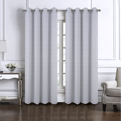 Panneau de rideau simple obscurcissant en polyester Misheel