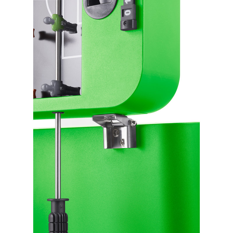 Electric Green Steel Foosball Cooler with Detachable Tub and Cover