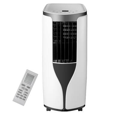 BLACK+DECKER BPACT14HWT Remote Control Portable Air Conditioner, 14,000 BTU  +HEAT, White