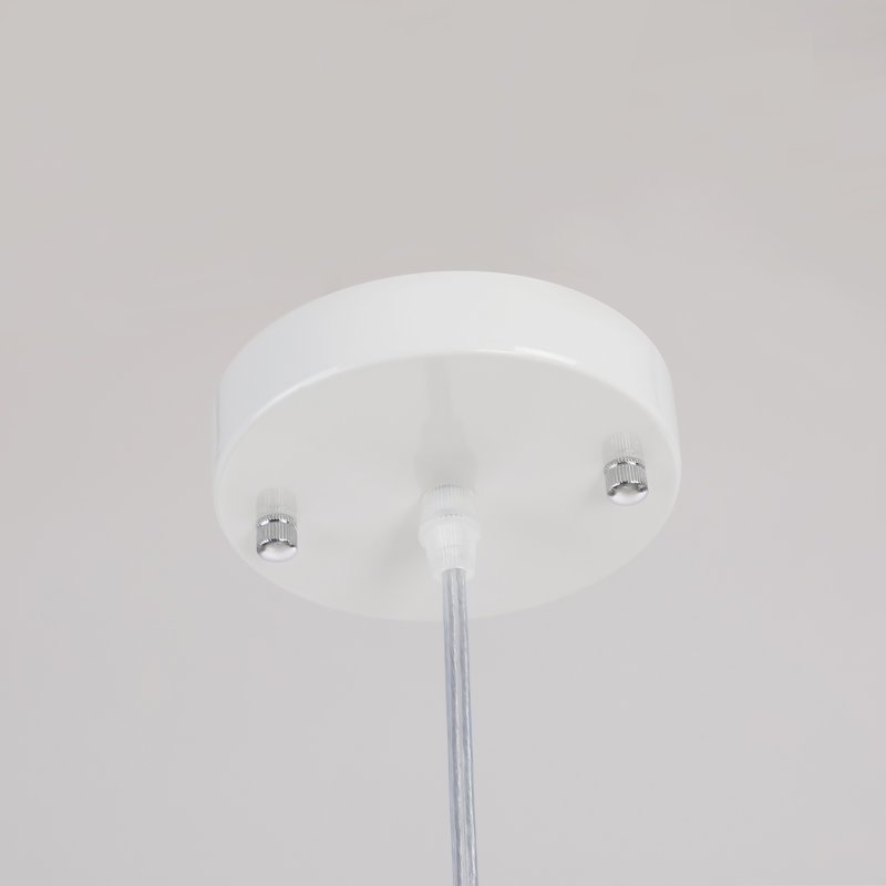 Luminaire suspendu moderne 1 lumière, Blanc