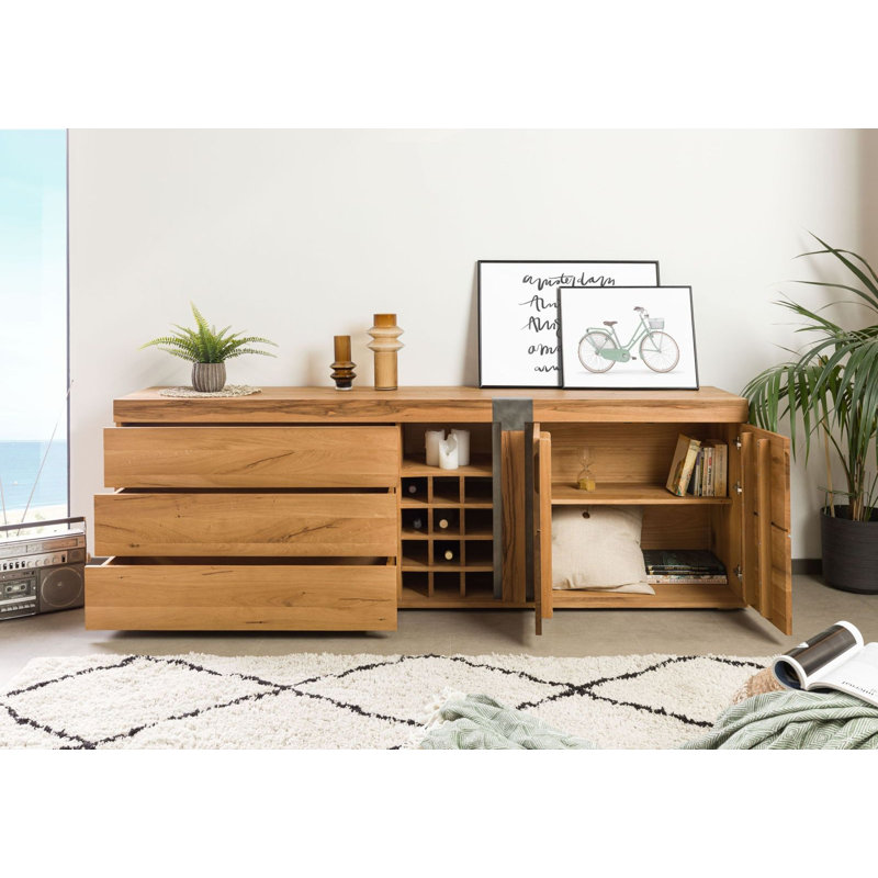 New Amsterdam 220cm Solid Wood Sideboard
