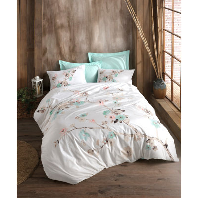 Cotton Floral Duvet Cover