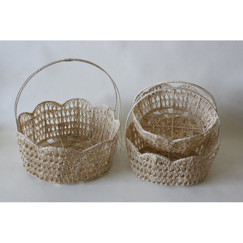 Ensemble 3 pièces de panier à mèches