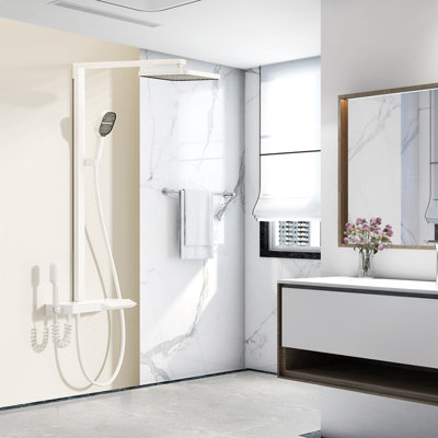 Complete Shower System with Rough in-Valve