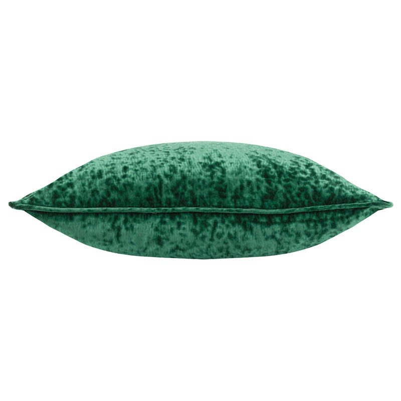 Ripple Square Throw Cushion, Emerald