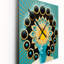 Déesse oracle efflorescence VI - Horloge murale abstraite moderne-99634446