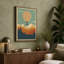 Balloon Over Mountains Mid-Century - Wrapped Canvas-1165180656-1165180660