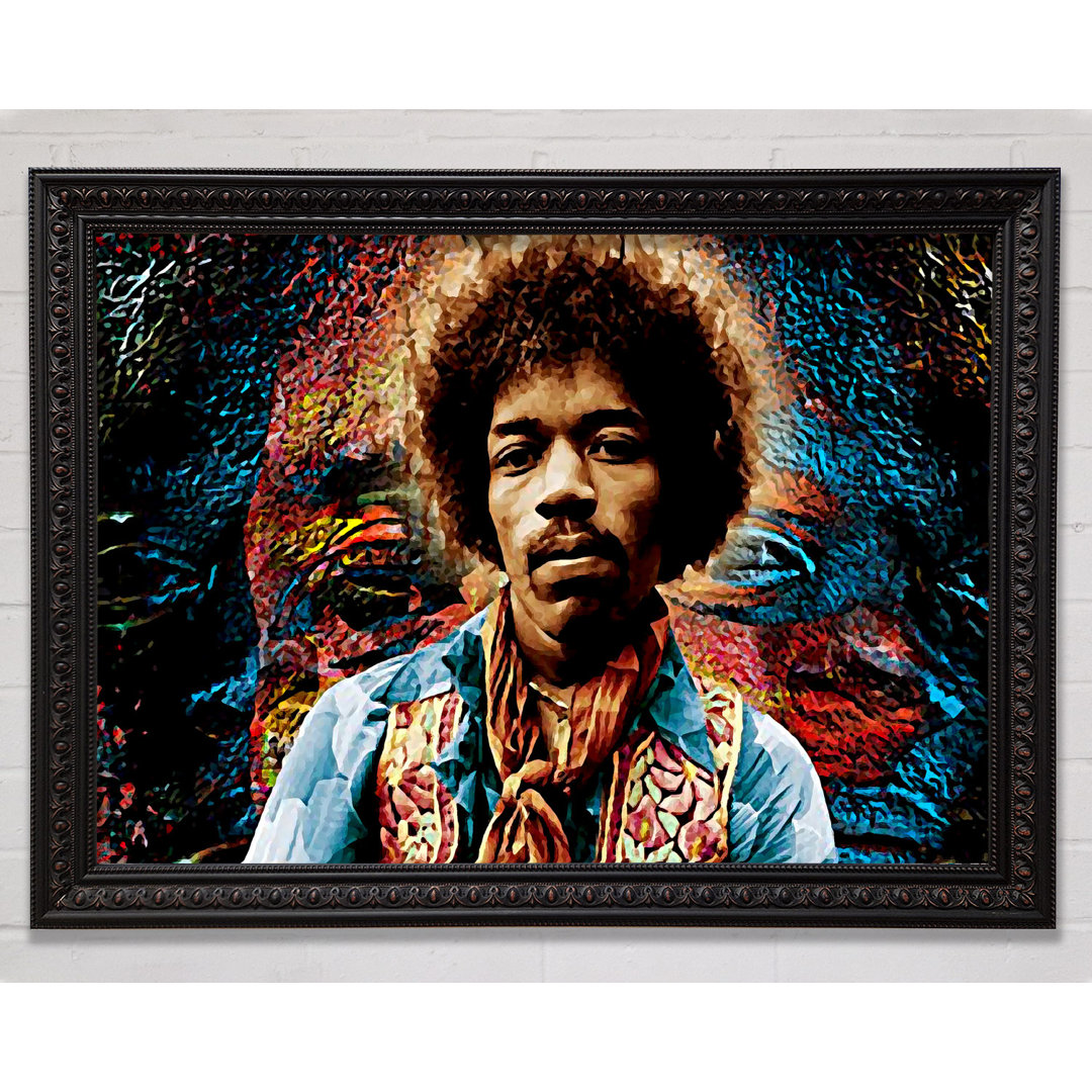 Jimi Hendrix Axis Bold As Love - Einzelne Bilderrahmen Kunstdrucke