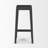 The Colony Stool Features A Sleek, Minimalist Profile With Clean Lines And A Rich Black-Brown Finish For Bold Contrast.-117394862