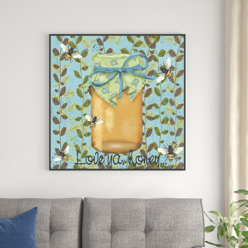Abeilles et miel II, H 36 po x l 36 po