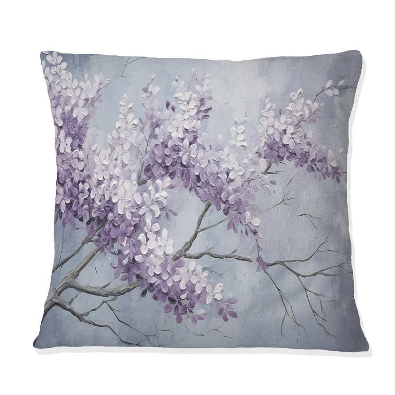Coussin décoratif Beautiful Lilac Dreamscape IV - Lilacs