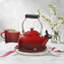 1.7 Qt. Enamel on Steel Whistling Tea Kettle-1389229794