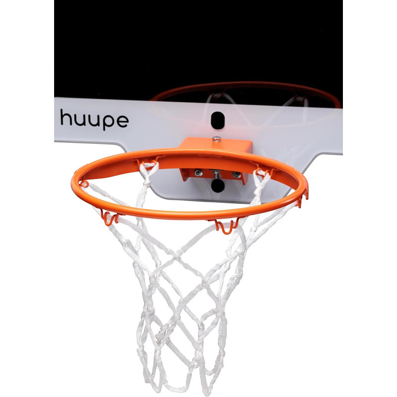 mini filet de basketball officiel huupe - mini filet en nylon à 6 boucles