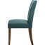 De 2 chaises d'appoint rembourrées bleu sarcelle Conifer
