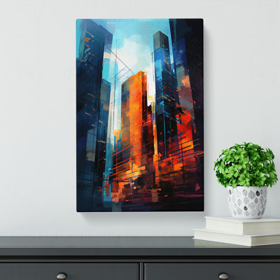 Skyscraper Gestural No.3 - Print