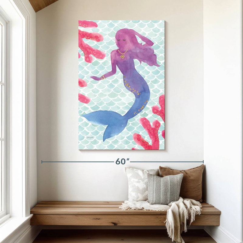 Ashelle Mermaid Friends, H 48 po x l 32 po
