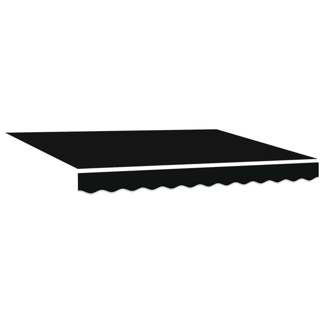 VidaXL Polyester Cover Retractable Patio Awning