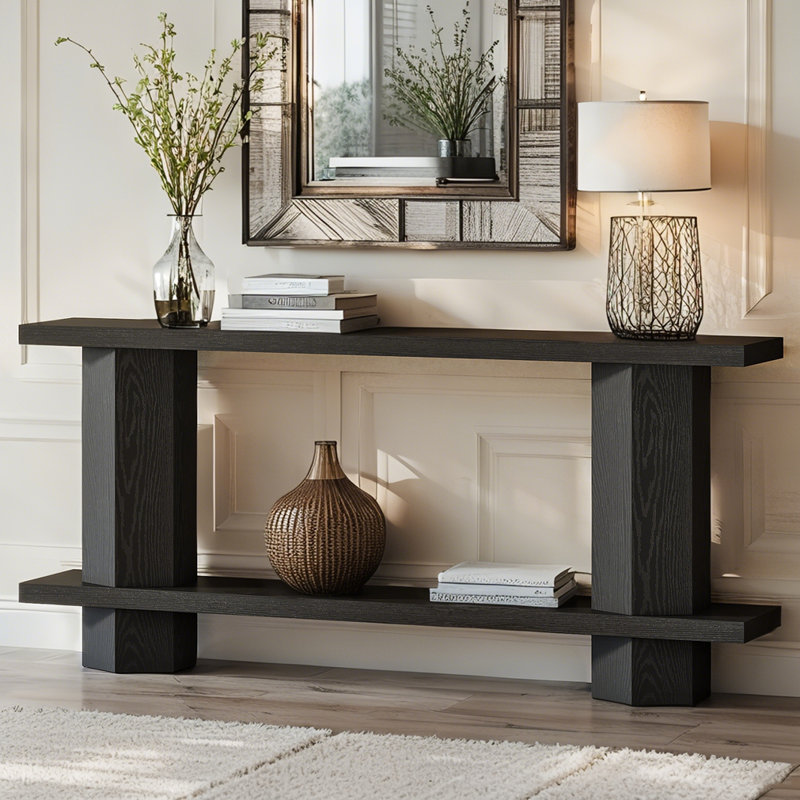 Console Farmhouse, Black