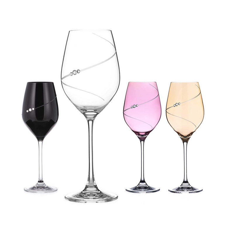 360ml Crystal White Wine Glass Set