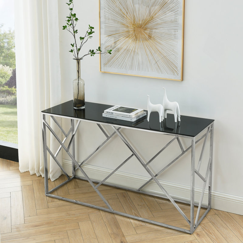 Console Modern Modern, Chrome chrome