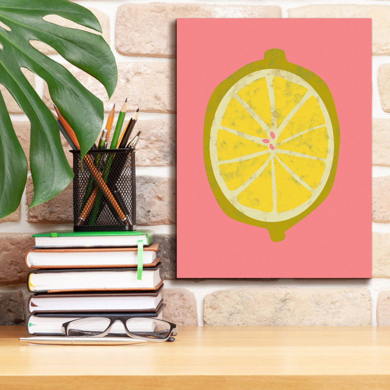 «Epic Graffiti» «Fruit Party 2» par Chariklia Zarris, art mural sur toile, 12 po x 16 po
