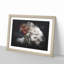 White Hen - Picture Frame Graphic Art Print-56864024-56864021