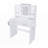 LED Mirror Vanity Dressing Table with Storage