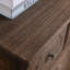 Buffet décoratif en bois manufacturé brun foncé-620203312