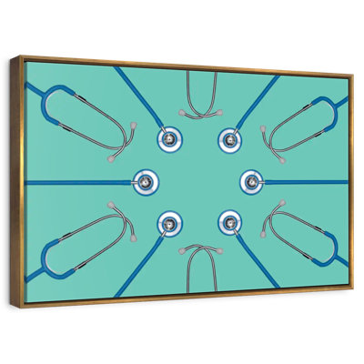 Stéthoscopes bleus