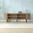 White Oak TV Stand With Roller Shutter