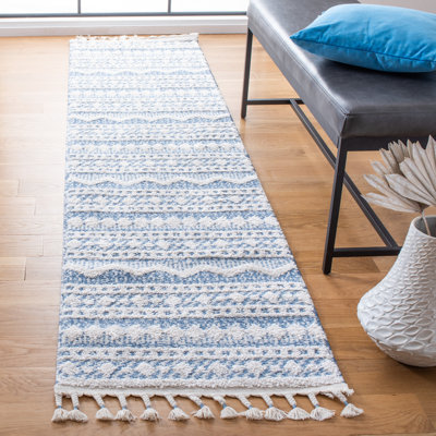 Moroccan Tassel Shag Performance Southwestern Rug