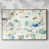 Toile avec cadre flottant or sélectionné