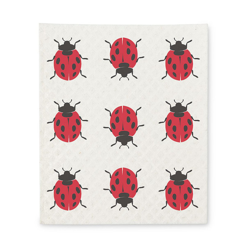 Ensemble de torchons 2 pièces Ladybug