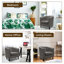 Chaise capitonnée à boutons - ensemble de 2-95792422