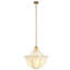 Lustre Aire à 4 lumières, petit modèle, lin blanc cassé-1334325371