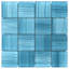 Carreau de mosaïque murale en verre poli 11,81 po x 11,81 po Exuma (0,97 pi2 / chaque)-63511472